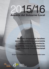 ANUARIO DEL GOBIERNO LOCAL 2015/16 NUEVAS EXIGENCIAS LOCALES