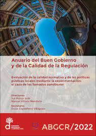ANUARIO DEL BUEN GOBIERNO Y LA CALIDAD DE LA REGULACION 2022