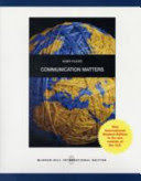 COMMUNICATION MATTERS