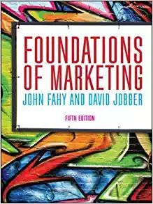 FOUNDATIONS OF MARKETING