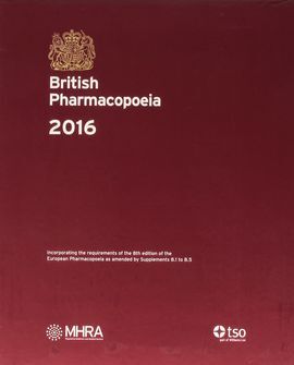 THE BRITISH PHARMACOPOEIA 2016 PACKAGE (6 VOLS+A SINGLE-USER DOWNLOAD+ A SINGLE NAMED USER LICENCE