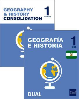 INICIA DUAL - GEOGRAFÍA E HISTORIA - 1º ESO - PROGRAMA BILINGÜE (ANDALUCÍA) PACK ALUMNO