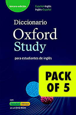 PACK 5 DICTIONARY OXFORD STUDY INTERACT CD-ROM