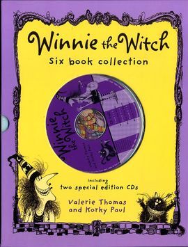 WINNIE THE WITCH 6 BOOKS AND 2 CD COLLECTION