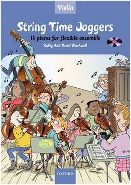 STRING TIME JOGGERS VIOLIN BOOK +CD