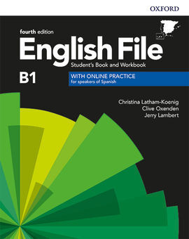 ENGLISH FILE 4TH EDITION B1  INTERMEDIATE - STUDENT'S BOOK AND WORKBOOK WITH KEY PACK