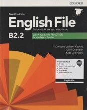 ENGLISH FILE 4TH EDITION B2.2. STUDENT'S BOOK AND WORKBOOK WITH KEY PACK