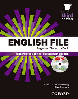 ENGLISH FILE BEGINNER SB+WB W/O PK 3ED