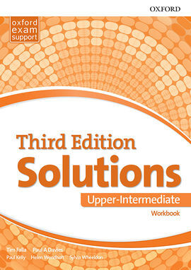 SOLUTIONS UPPER-INTERMEDIATE. WORKBOOK 3RD EDITION