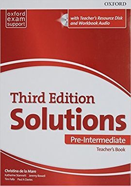 SOLUTIONS PRE-INTERMEDIATE TEACHER'S PACK