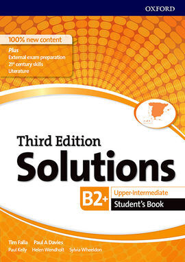 SOLUTIONS UPPER-INTERMEDIATE. STUDENT'S BOOK (3RD EDITION)