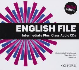 ENGLISH FILE INTERMEDIATE PLUS - CLASS CD (3º ED.)