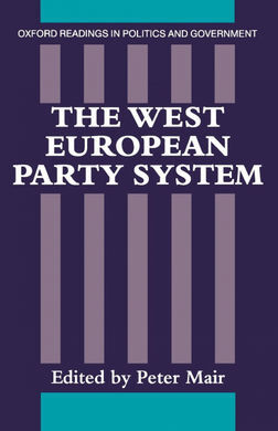 THE WEST EUROPEAN PARTY SYSTEM