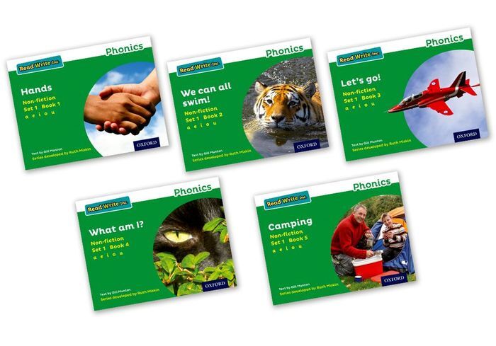 RWI - PHONICS SET 1 GREEN NON-FICT PK 5
