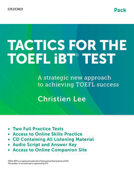 TACTICS FOR TOEFL IBT EXAM SELF STUDY PACK