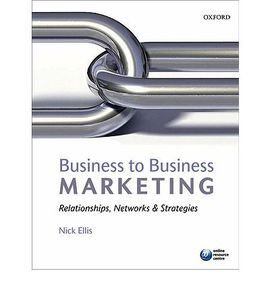 BUSINESS TO BUSINESS MARKETING