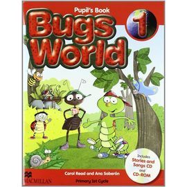 NEW BUGS WORLD. STUDENT´S PACK - 1º ED. PRIM.