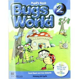 NEW BUGS WORLD. STUDENT´S PACK - 2º ED. PRIM.