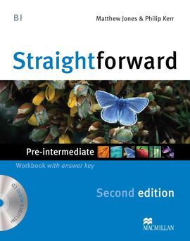 STRAIGHTFORWARD PRE-INTERMEDIATE 2ND ED WORKBOOK PK +KEY