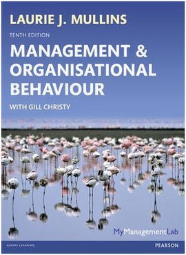 MANAGEMENT AND ORGANISATIONAL BEHAVIOUR (10Âª ED.)