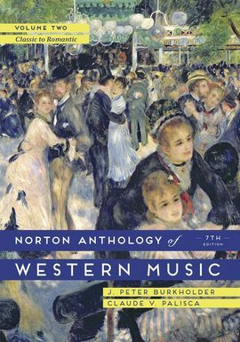 NORTON ANTHOLOGY OF WESTERN MUSIC. VOL. II