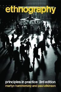 ETHNOGRAPHY: PRINCIPLES IN PRACTICE