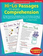 HI-LO PASSAGES TO BUILD COMPREHENSION GRADE 3-4