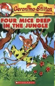 FOUR MICE DEEP IN THE  JUNGLE