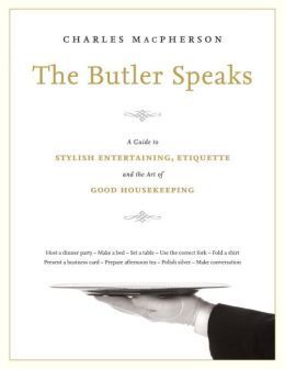 THE BUTLER SPEAKS