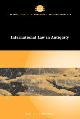 INTERNATIONAL LAW IN ANTIQUITY