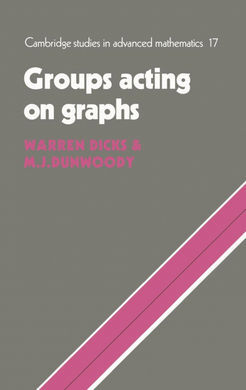 GROUPS ACTING ON GRAPHS