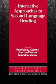 INTERACTIVE APPROACHES TO SECOND LANGUAGE READING