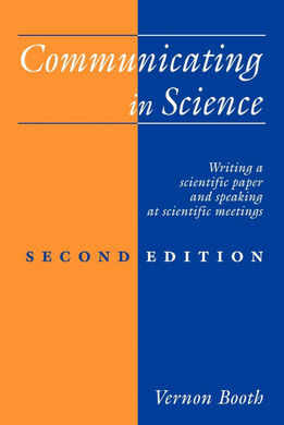 COMMUNICATING IN SCIENCE- 2º ED.