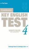 KEY ENGLISH TEST 4. STUDENT'S BOOK