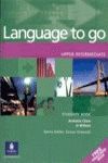 LANGUAGE TO GO UPPER INTERMEDIATE LIBRO DE ESTUDIANTE