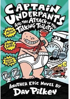 CAPTAIN UNDERPANTS ATTACK TALKING TOILET