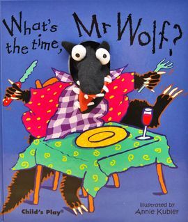 WHAT´S THE TIME, MR. WOLF? FINGER PUPPET BOOKS