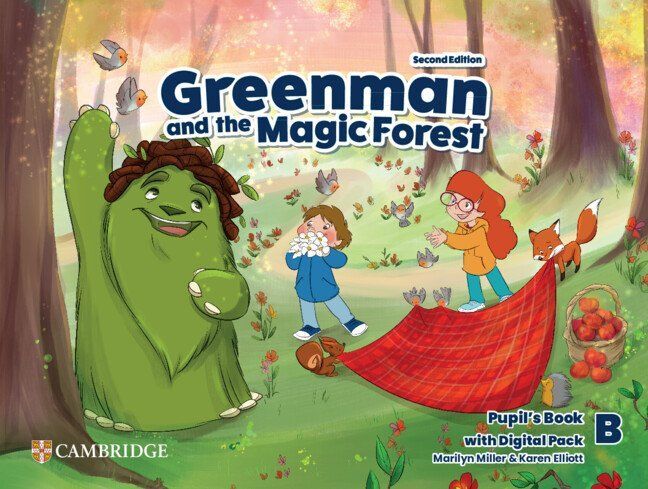 GREENMAN AND THE MAGIC FOREST LEVEL B PUPILS BOOK WITH DIGITAL PACK