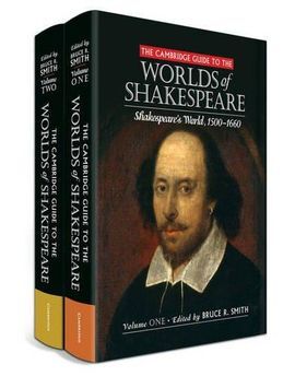 THE CAMBRIDGE GUIDE TO THE WORLDS OF SHAKESPEARE 2 VOLUME HARDBACK SET