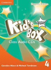 KID'S BOX AMERICAN ENGLISH - LEVEL 4 - CLASS AUDIO CDS (3) (2ND ED.)