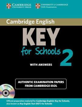 CAMBRIDGE ENGLISH KEY FOR SCHOOLS 2 PACK