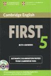 FCE SELF STUDY PACK 5