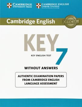 CAMBRIDGE ENGLISH KEY 7 - STUDENT'S BOOK WITHOUT ANSWERS