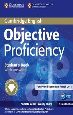 OBJECTIVE PROFICIENCY STUDENT'S BOOK WITH ANSWERS + DOWNLOADABLE SOFTWARE