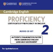 CAMBRIDGE ENGLISH PROFICIENCY 2 AUDIO CDS (2)