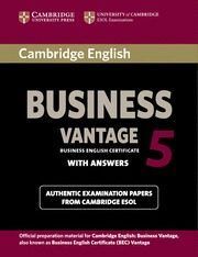 CAMBRIDGE ENGLISH BUSINESS 5 VANTAGE STUDENT'S BOOK WITH ANSWERS
