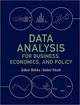 DATA ANALYSIS FOR BUSINESS, ECONOMICS AND POLICY