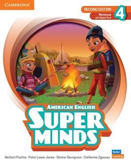 SUPER MINDS LEVEL 4 WORKBOOK WITH SUPER PRACTICE BOOK AND DIGITAL PACK BRITISH E