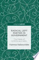 RADICAL LEFT PARTIES IN GOVERNMENT