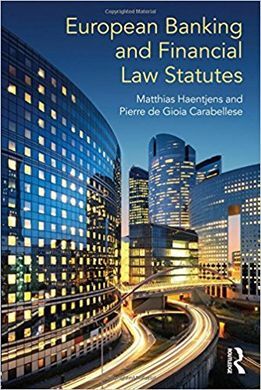 EUROPEAN BANKING AND FINANCIAL LAW STATUTES